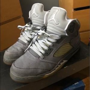Air Jordan 5 wolf gray